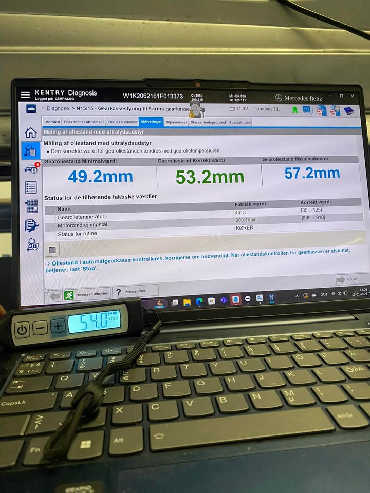 Piil og Palsgaard Auto ApS tilbyder gearkasseservice til Mercedes hybrid med specialudstyr