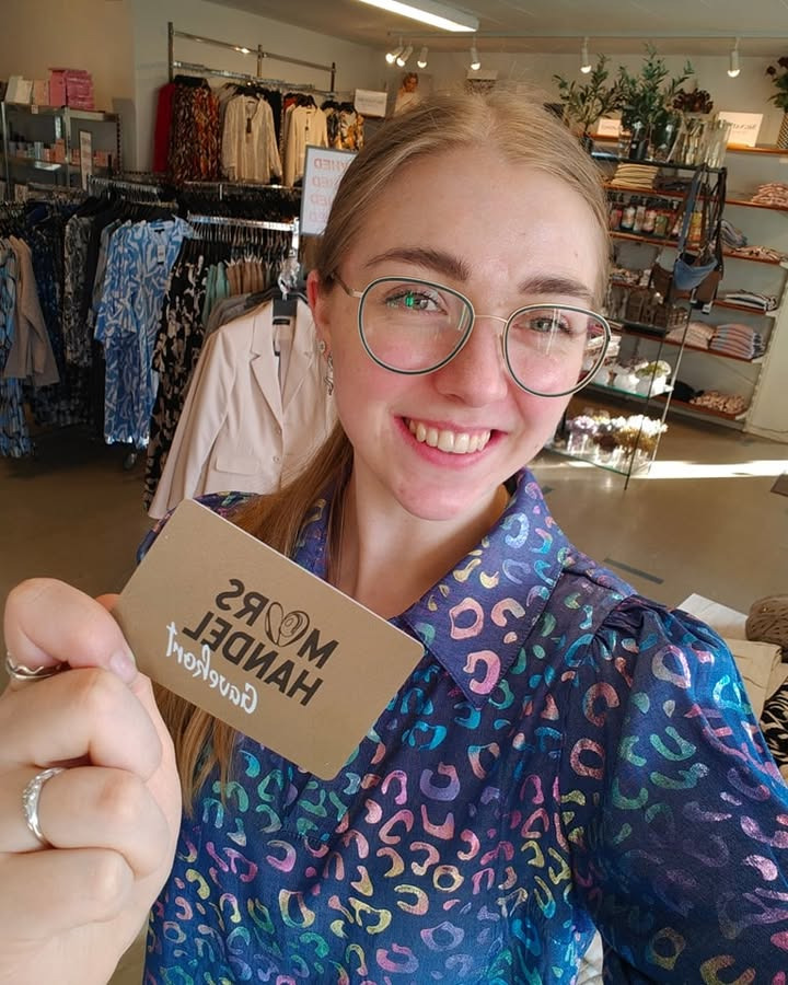 Elins Butik opfordrer til lokal handel med Mors Handel-kort