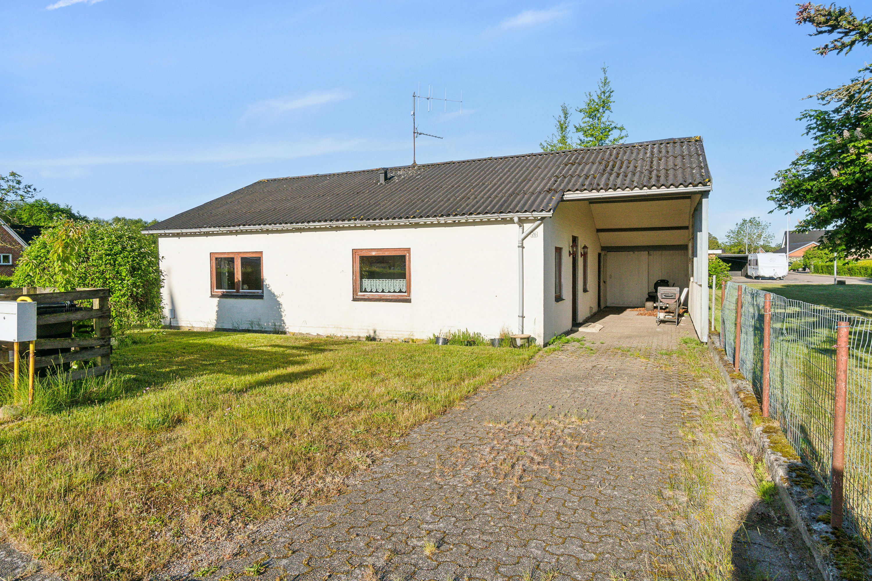 Søndergade 26 er til salg for kun 345.000 kr.: Se de billigste boliger til salg i Sønder Felding her