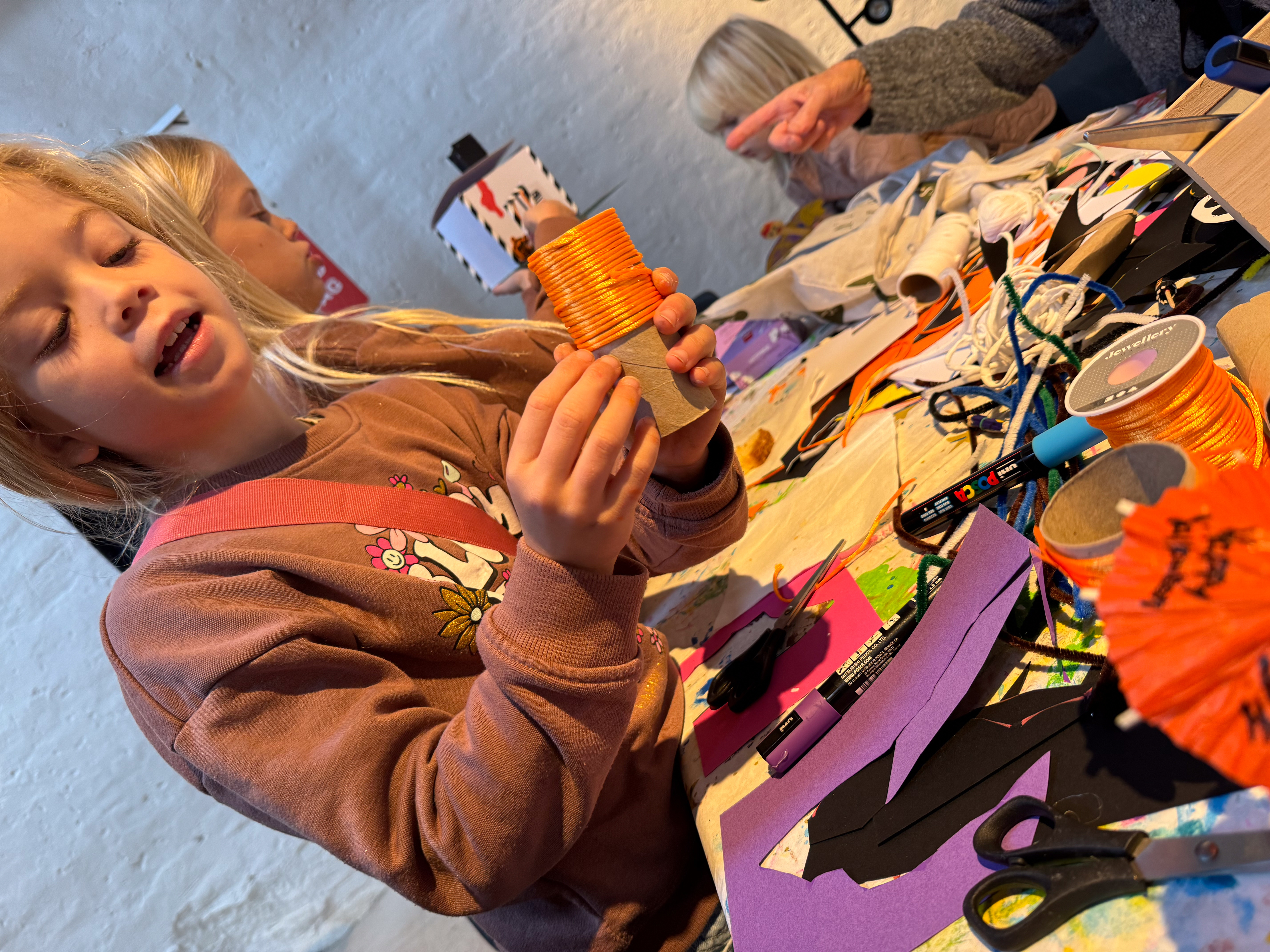 Kreativ hygge og fortællinger i vinterferien på Langeland Bibliotek