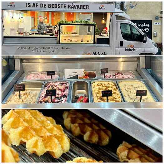 Okkels tilbyder foodtruck med julegodter til arbejdspladser
