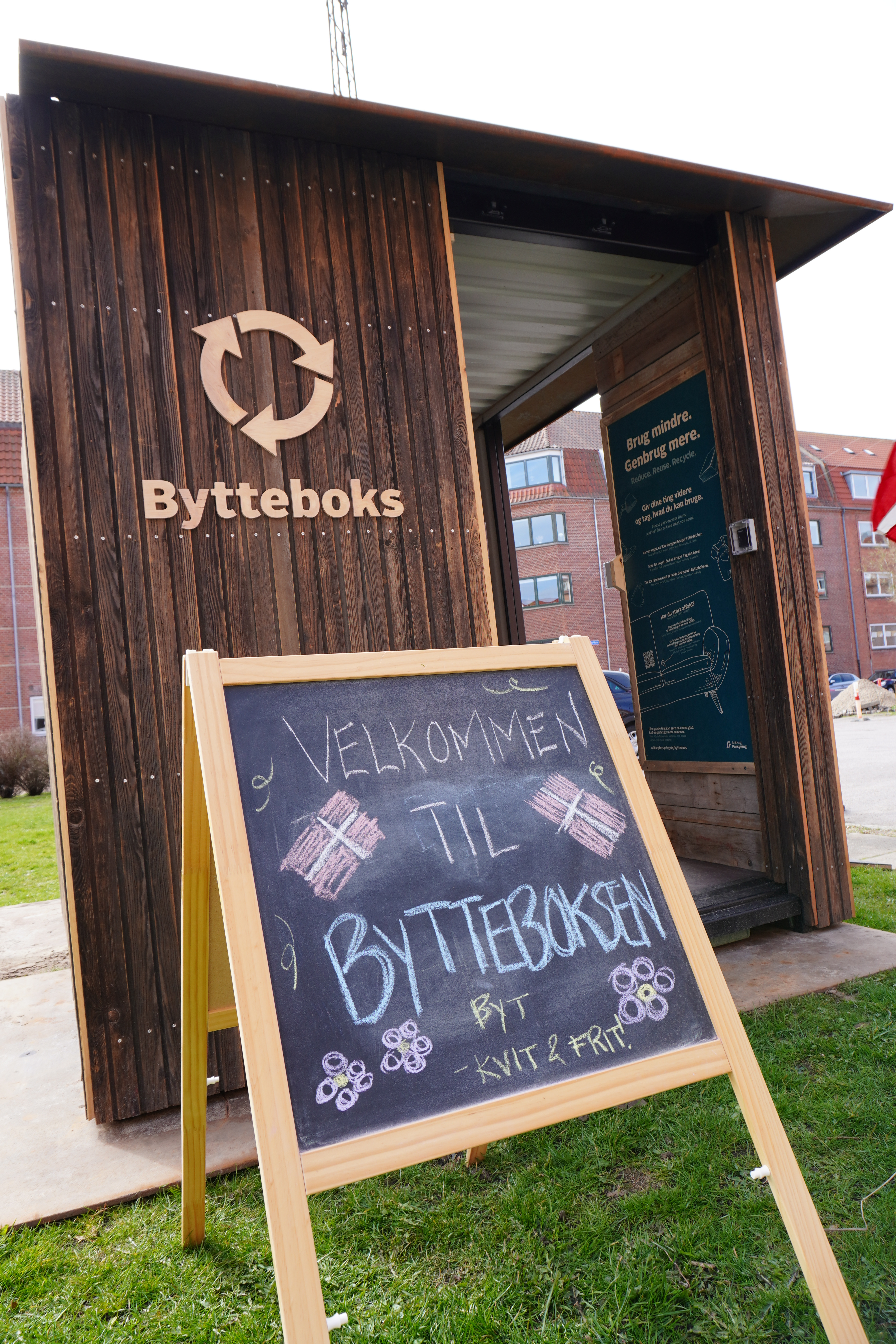 Bytteboksen kommer til Nibe og Hou over sommeren