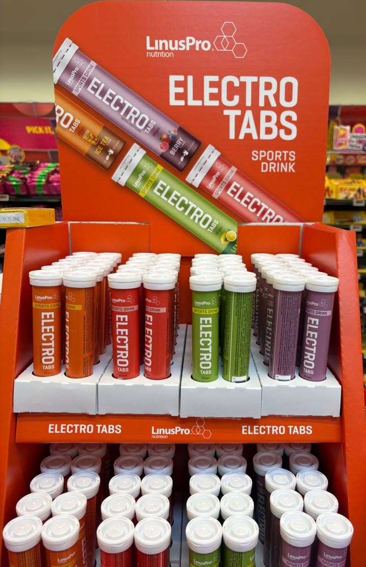 MENY Hobro tilbyder LinusPro elektrotabs til 18 kr. pr. stk.