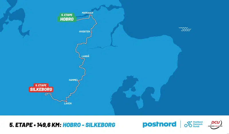 PostNord Danmark Rundt afslutter med intens cykelspænding i Silkeborgs nye målområde