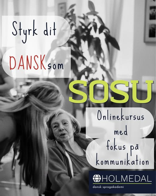 HOLMEDAL dansk sprogakademi starter 12-ugers onlinekursus i dansk for ansatte med dansk som andetsprog i ældreplejen