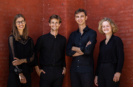 Akela strygekvartet optræder i Aa Kirke