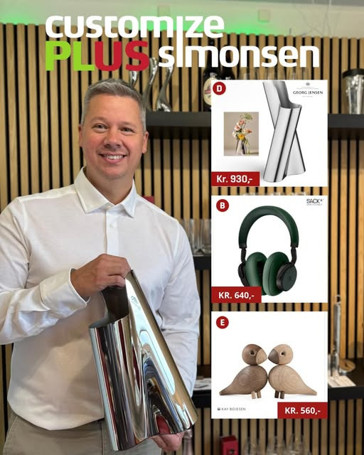 Henriks julegave-tips fra Customize PLUS Simonsen: 3 favoritter fra gavekataloget 2025