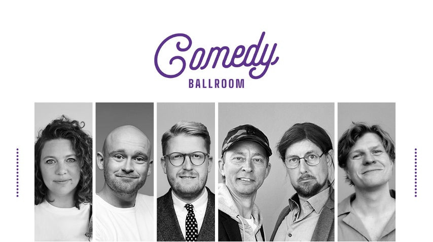 Comedy Ballroom 4: Seks af Danmarks bedste komikere på scenen i Odense