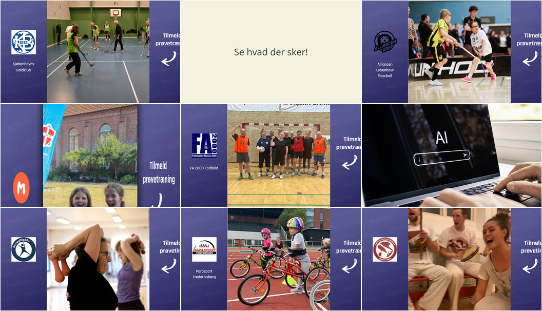 Ugen på Frederiksberg: Prøvetræning, spejderliv og AI-workshop