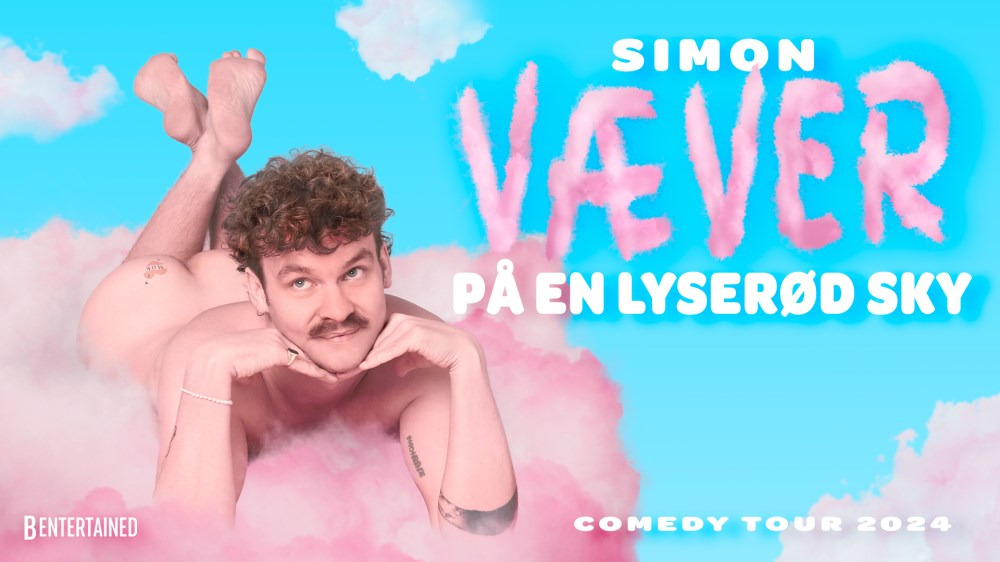 Simon Væver bringer nyt show til Kolding: "Væver på en lyserød sky