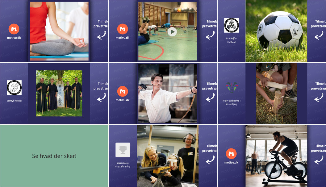 Oplev kommende arrangementer i Vissenbjerg: Yoga, fodbold og japansk kampkunst