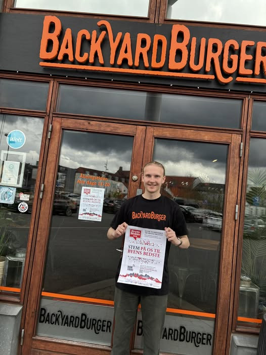 BackyardBurger opfordrer til at stemme på dem som Byens Bedste Take Away