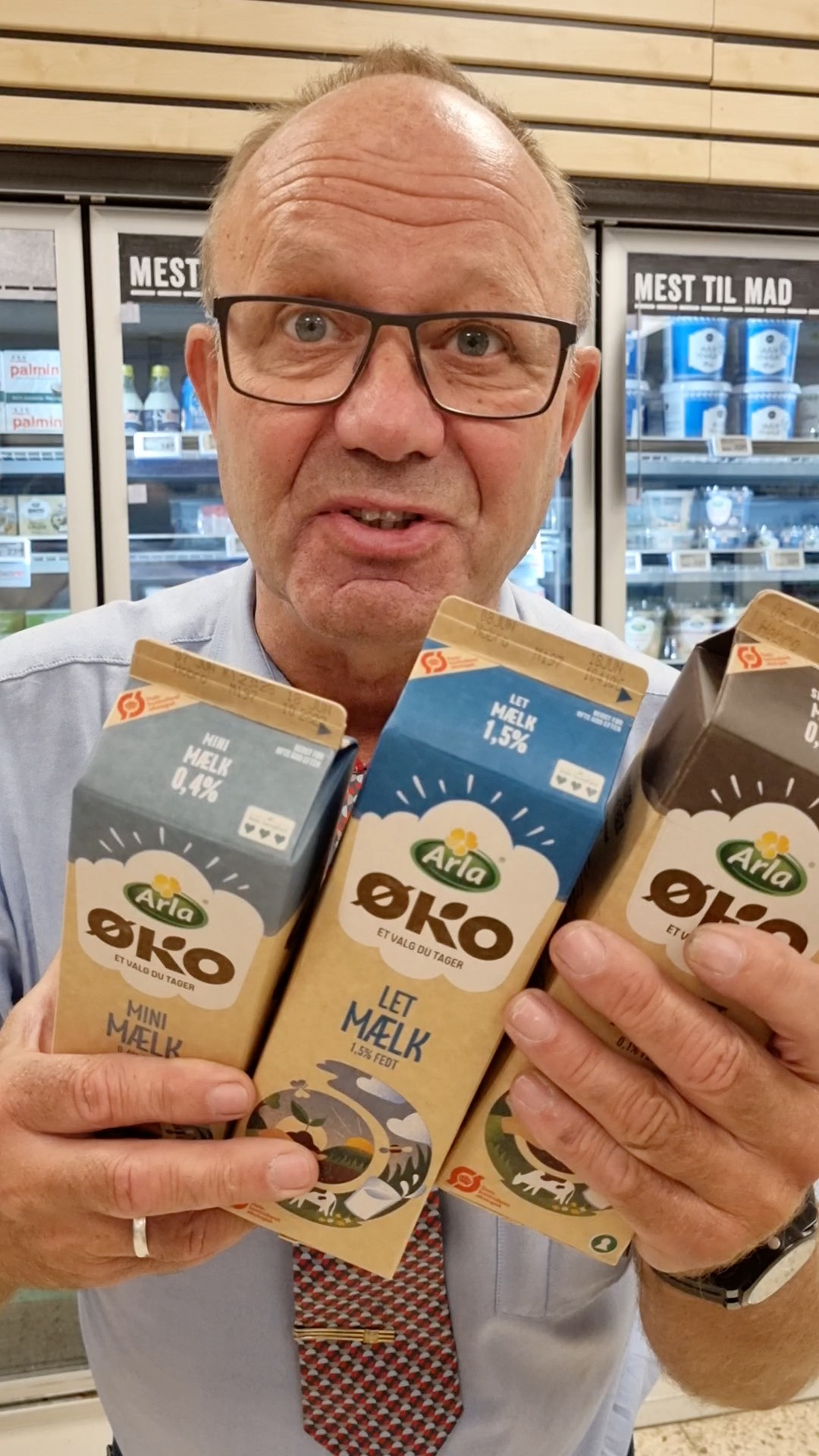 Meny Klarup: Økologisk mælk til 8,95 kr. onsdag og torsdag