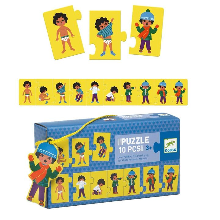 Didrik hjælper børn med at lære at klæde sig på med nyt lærespil