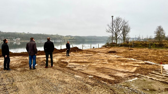 Byggeriet af Ny Blåkilde i Hobro er skudt i gang af EDC Søren Jensen
