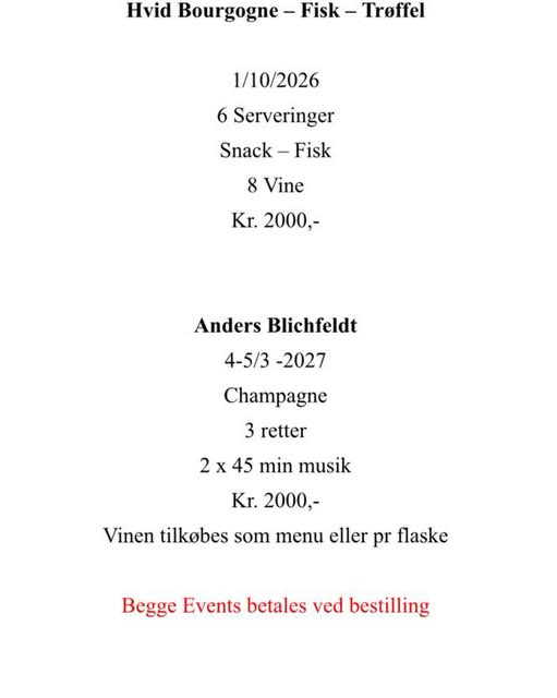 Østergade 1 har stadig pladser til fisk og hvid Bourgogne 1/10