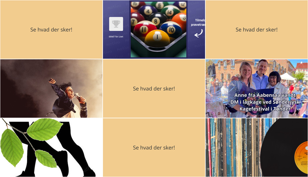 Begivenheder i Tønder: Spil, film og kagefestival denne weekend