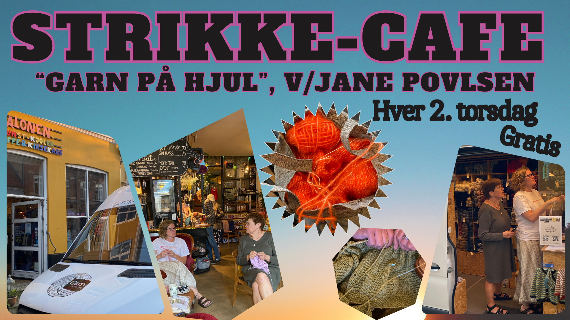 Garnsalg og strikkefællesskab i Skælskør