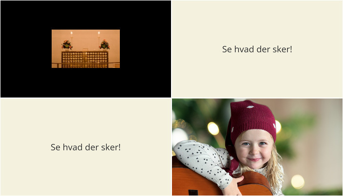 Åben kirke og Nissehuekoncerter: Ugens begivenheder i Kokkedal