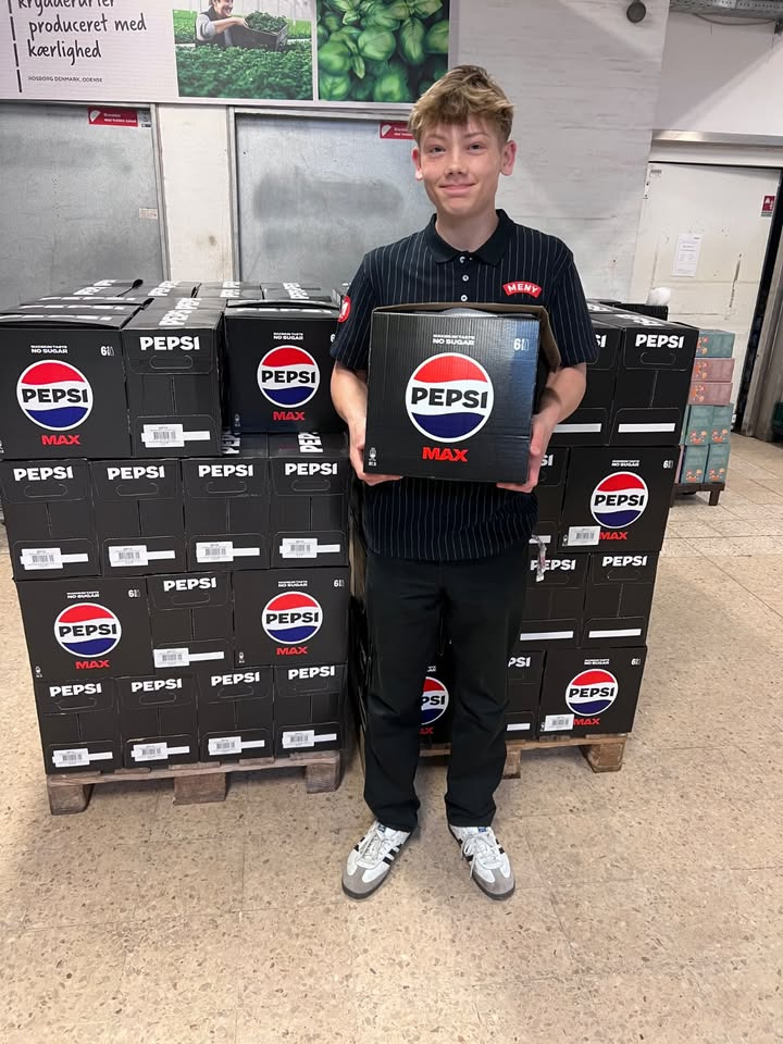 MENY Gl. Skagensvej tilbyder pakker med Pepsi Max til 65 kr