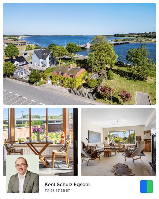 Nybolig Hadsund præsenterer villa med fjordudsigt på Havnevej 3