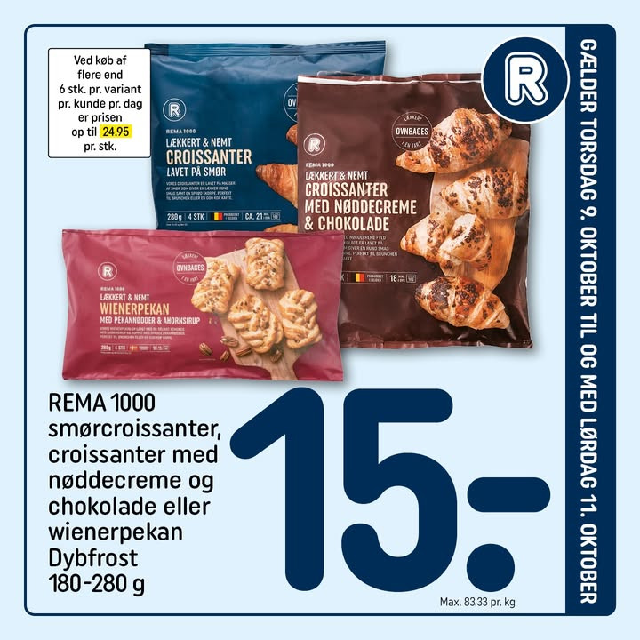 Rema 1000 Nykøbing Mors lokker med lækre weekendtilbud