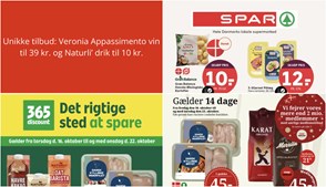 Unikke tilbud: Veronia Appassimento vin til 39 kr. og Naturli’ drik til 10 kr.
