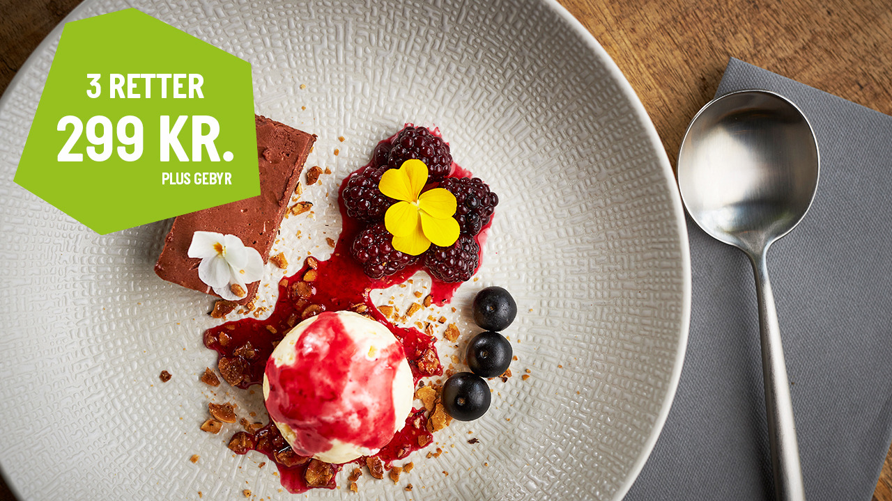 Nyd en 3-retters menu på Restaurant EKTE i Holstebro
