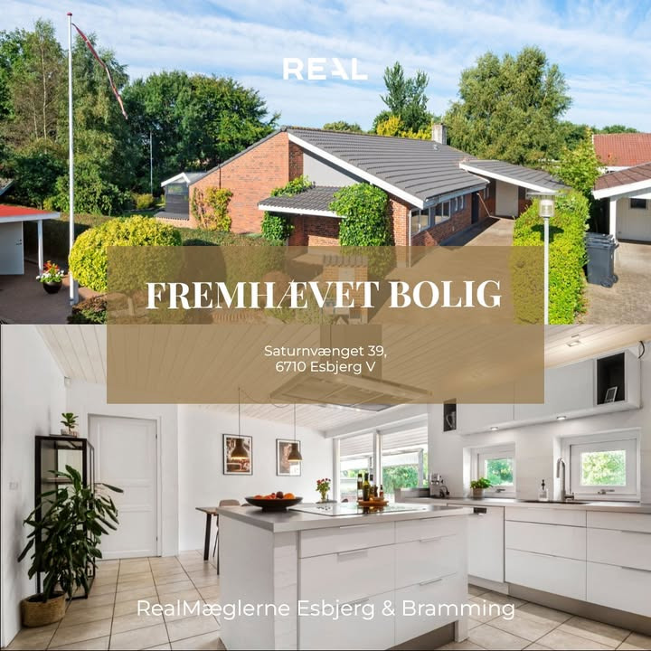 Arkitekttegnet villa af Peter Bolther til salg i Esbjerg V