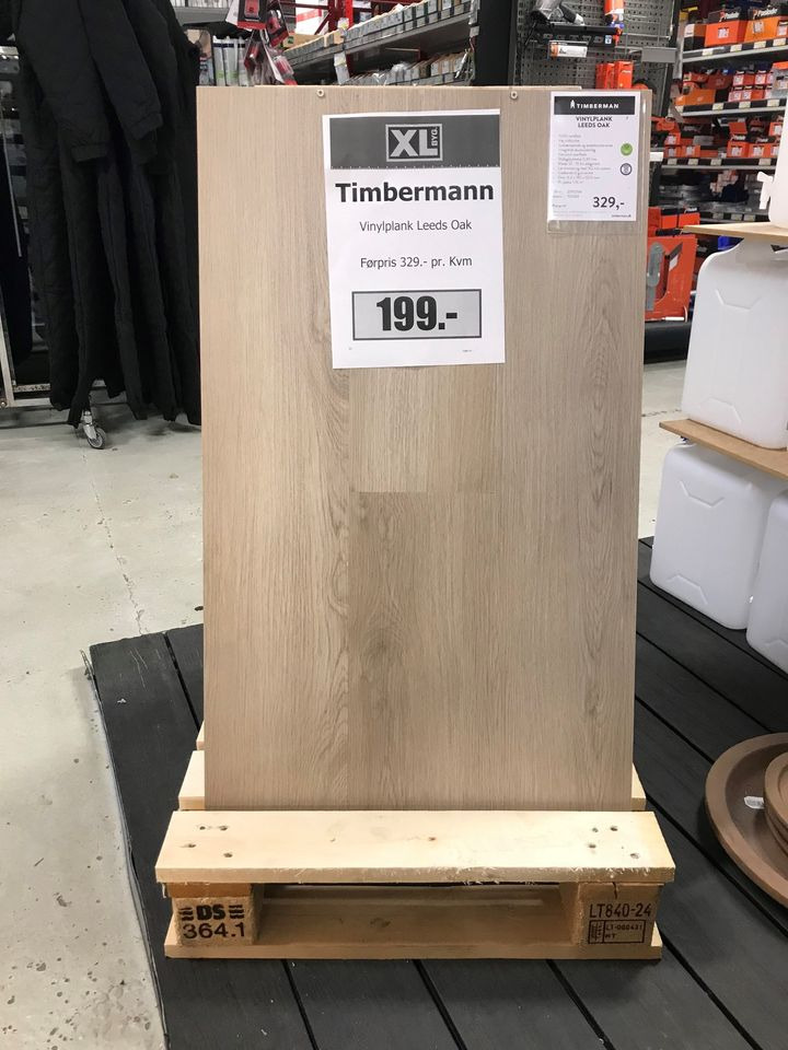 XL Byg Tømmergaarden Hals lancerer efterårstilbud på vinylparket til kun 199 kr./m2