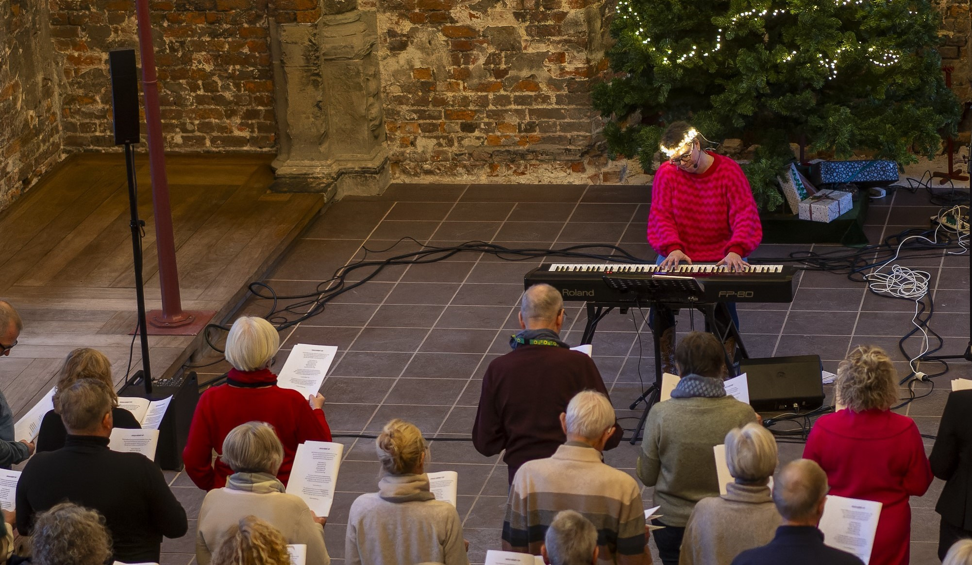 Julestemning på Koldinghus: Fællessang og gospelkoncerter