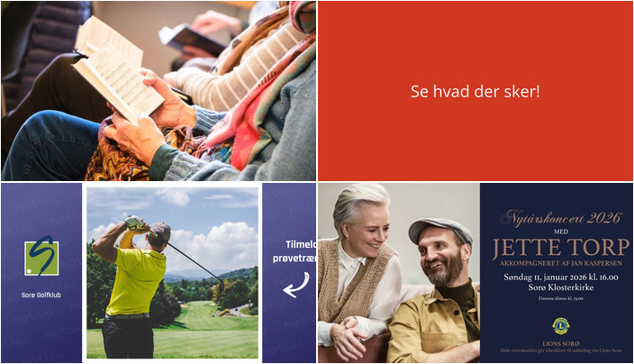 Oplev en weekend med musik, golf og sang i Sorø