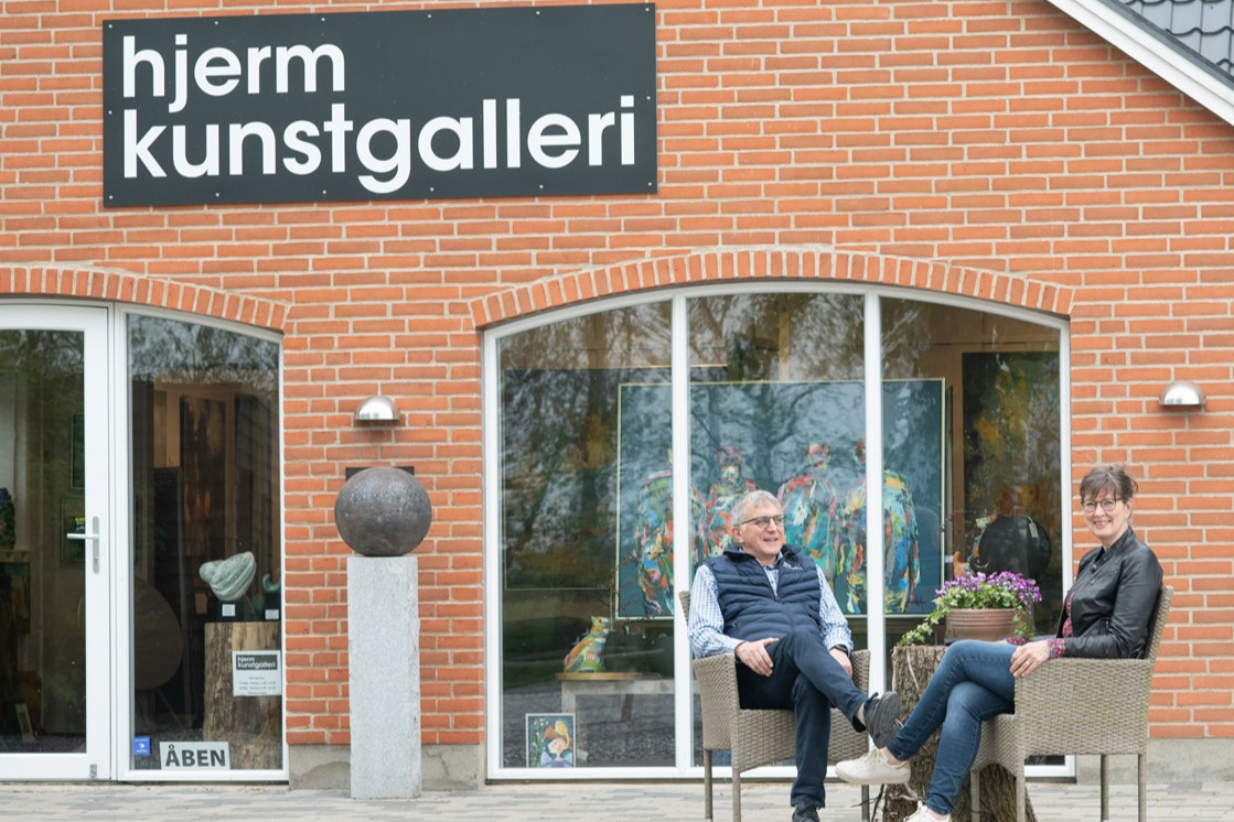 Hjerm Kunstgalleri: “Kunst er for alle og behøver ikke at være dyrt”