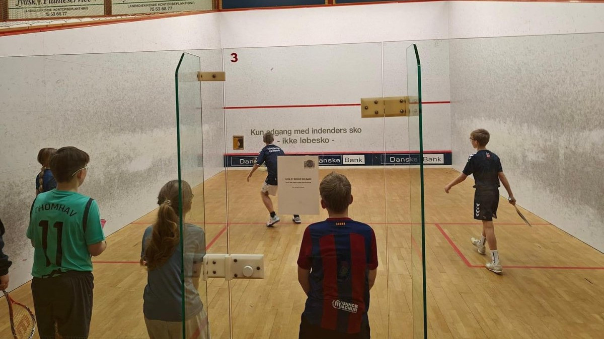 Fremgang i Kolding KFUM Squash Junior