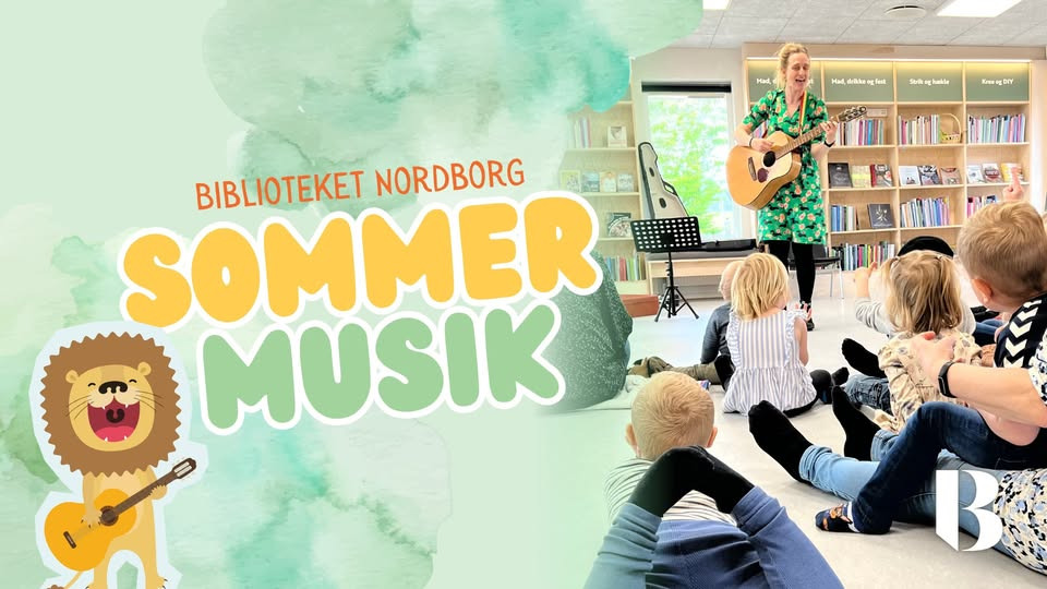 Sommermusik i Nordborg spreder glæde til hele familien