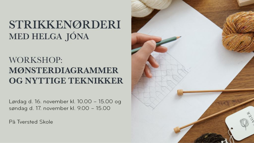 Lær at mestre sjaler på kursus i Tversted