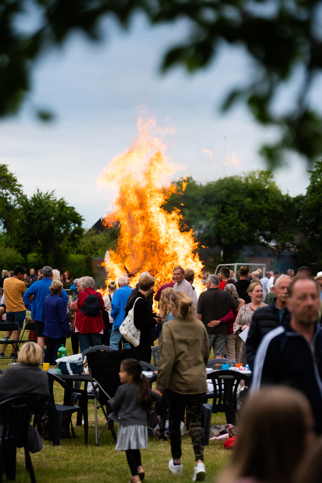 Midsommerstemning til Sankt Hans på Kulturzonen