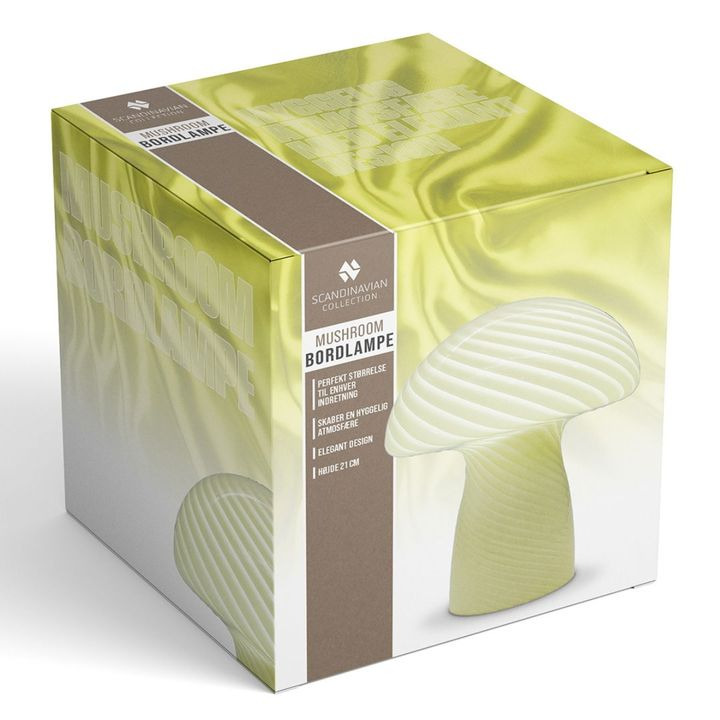 Meny Hjerting: Vanvittigt restsalg på magisk mushroom bordlampe til kun 119,95 kr.