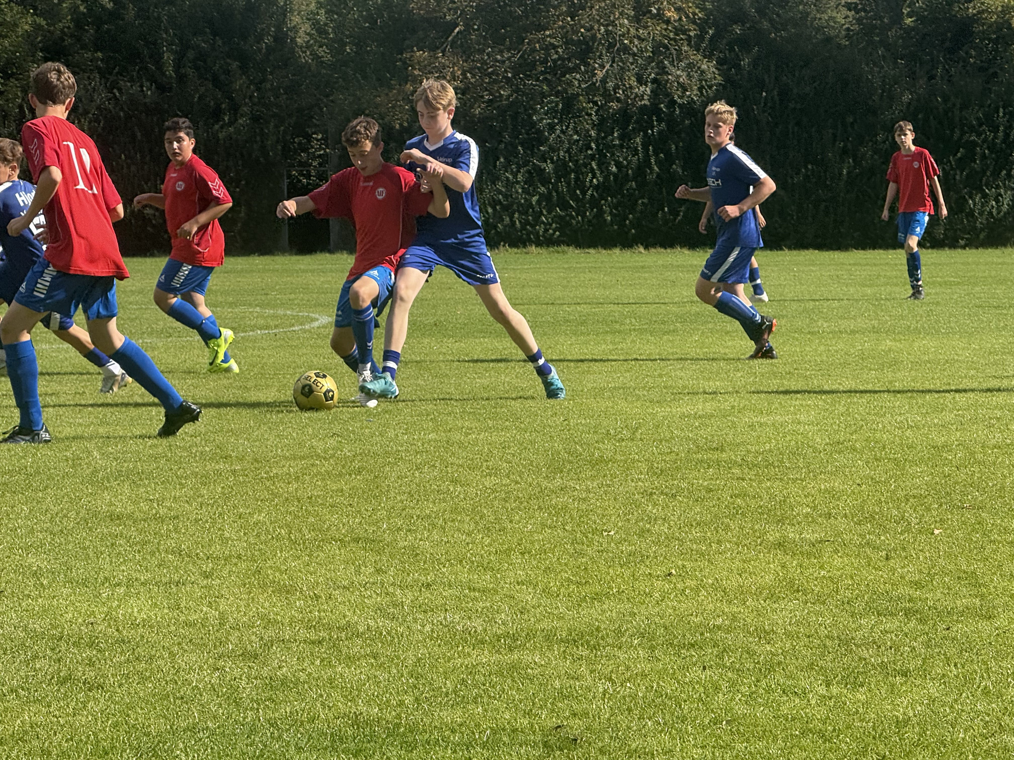Gørding-Vejrup overmatcher Andrup IF U15 i fysisk opgør