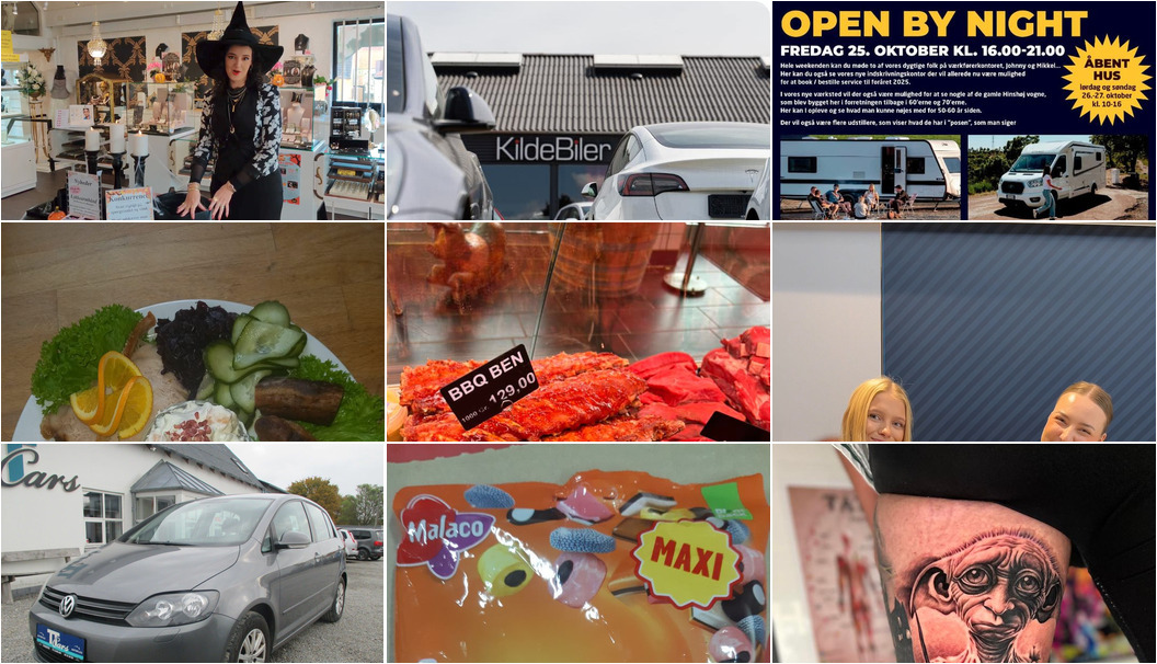 Nyt fra NYT SYN Kirkegade, KILDE BILER, EM AUTOCENTER ApS og 20 andre