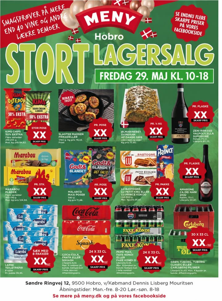 MENY Hobro afholder konkurrence om sodavand og bland selv slik