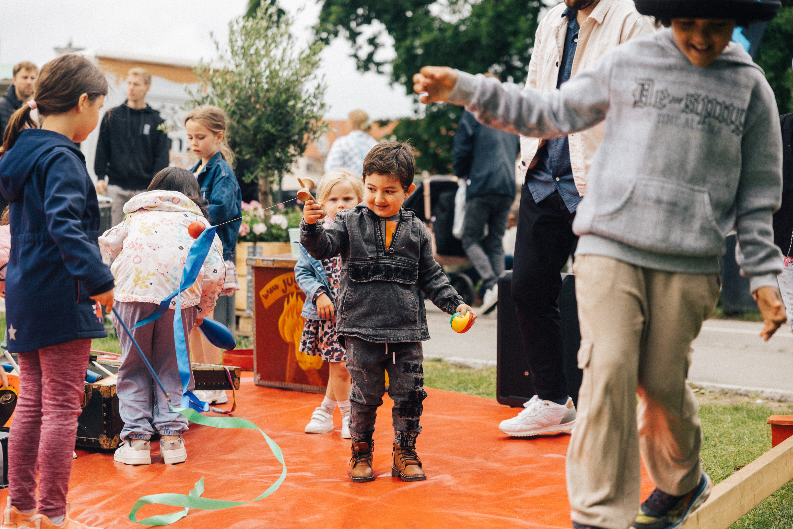 NY BØRNEFESTIVAL I LUNDEN I SILKEBORG