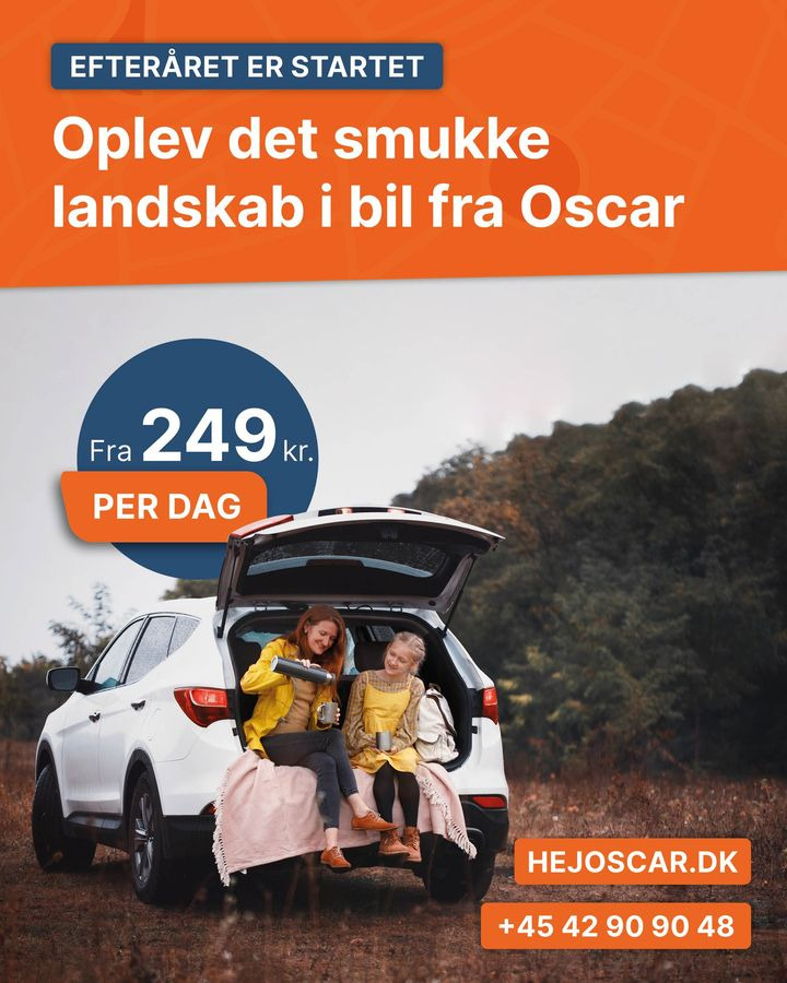 Oscar Biludlejning Hobro opfordrer til tidlig booking af køretøjer
