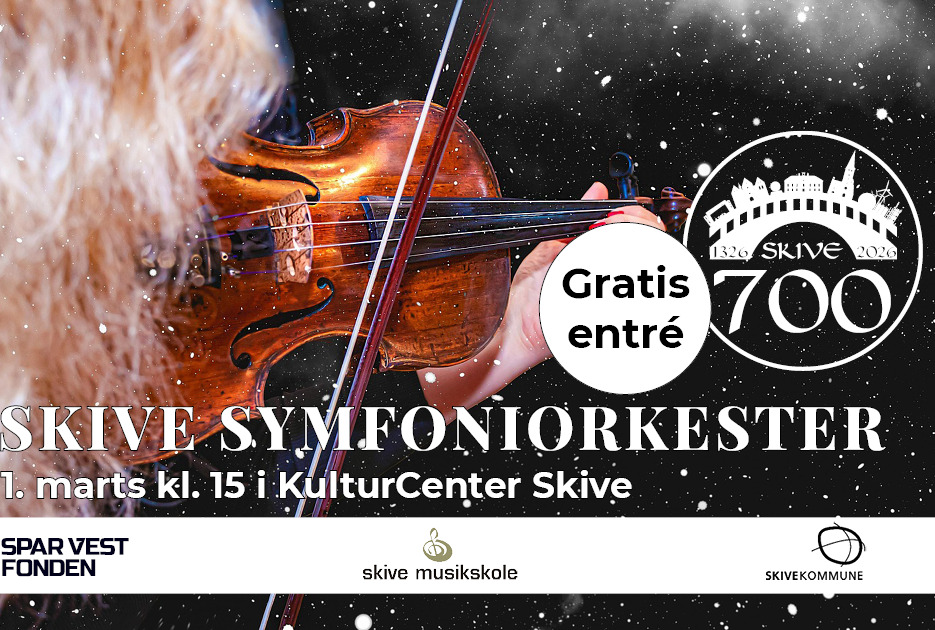 Mere end 200 musikere fejrer Skives 700-års jubilæum med gratis koncert i KulturCenter Skive