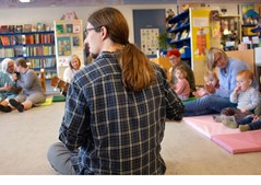 Musikalsk legestue på Pandrup Bibliotek