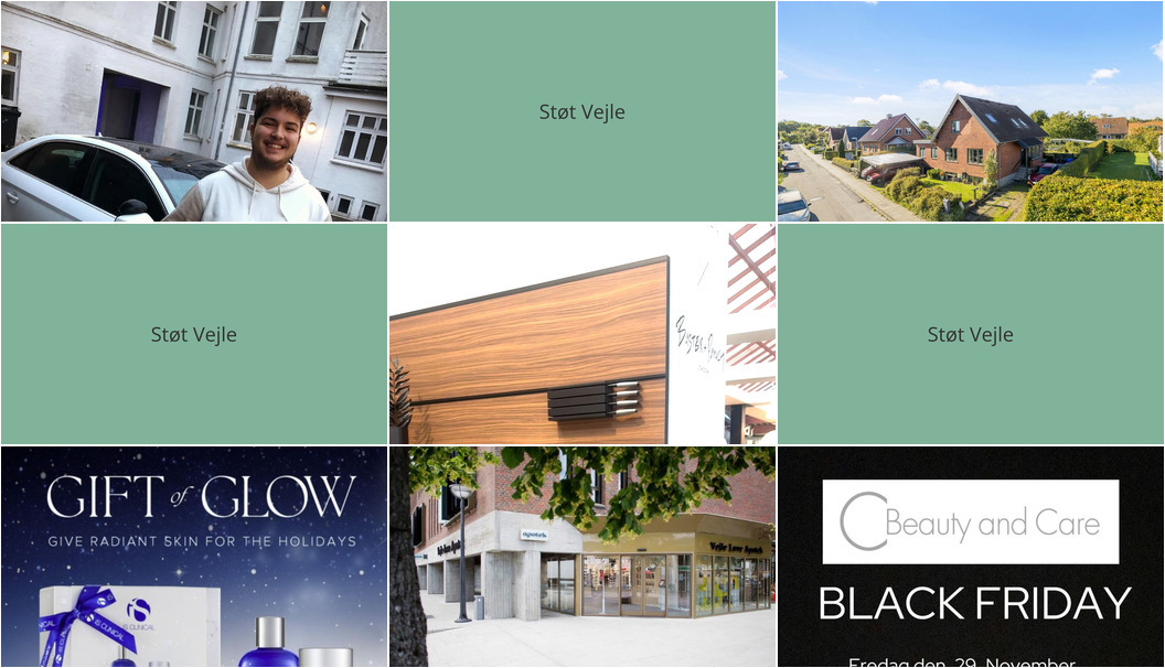 Nyt fra C-Beauty and Care v/C. Omann Clemmensen, MIN BOLIGHANDEL VEJLE - HEDENSTED, Vejle Løve Apotek og 3 andre