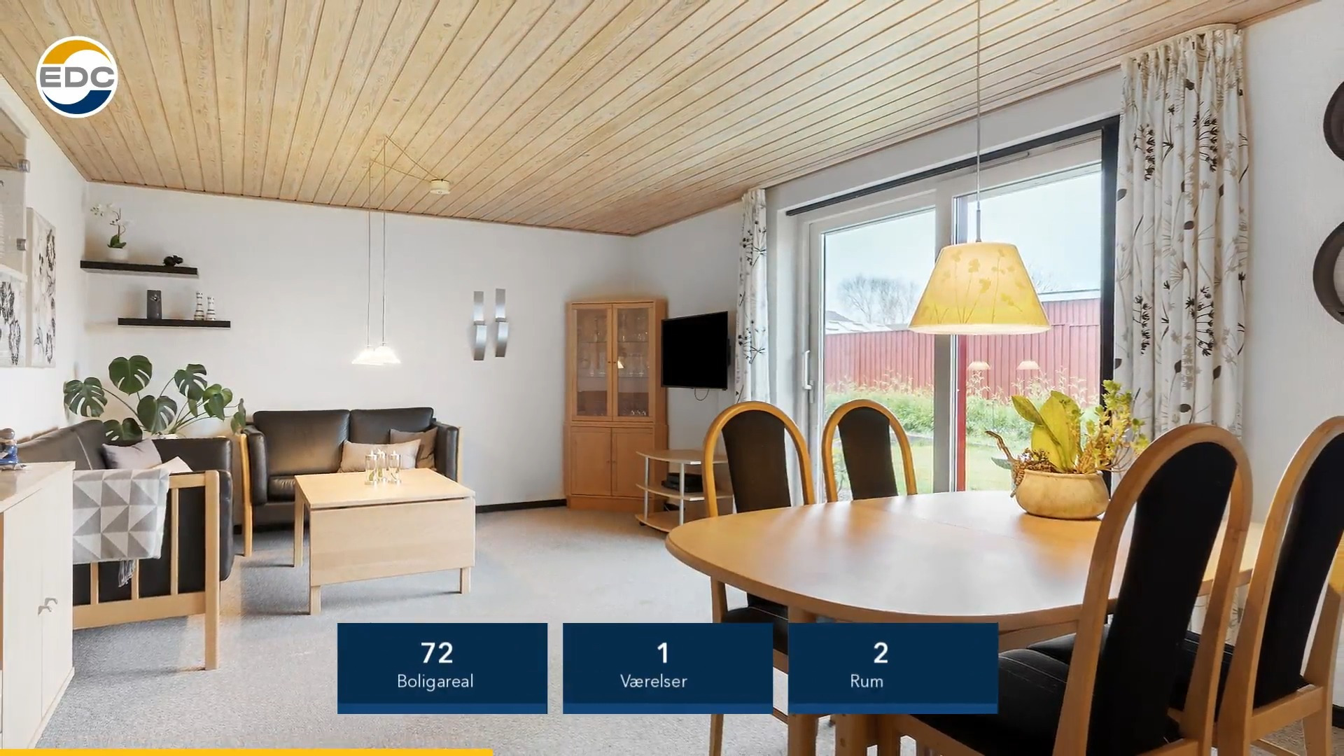 EDC Ejendomsgruppen Struer præsenterer velholdt rækkehus i Struer til 745.000 kr.