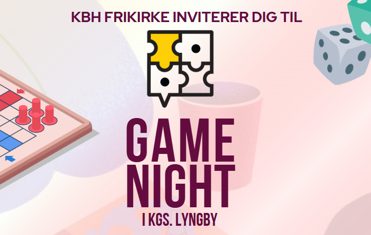 Game Night: En aften med brætspil og hygge i Kongens Lyngby