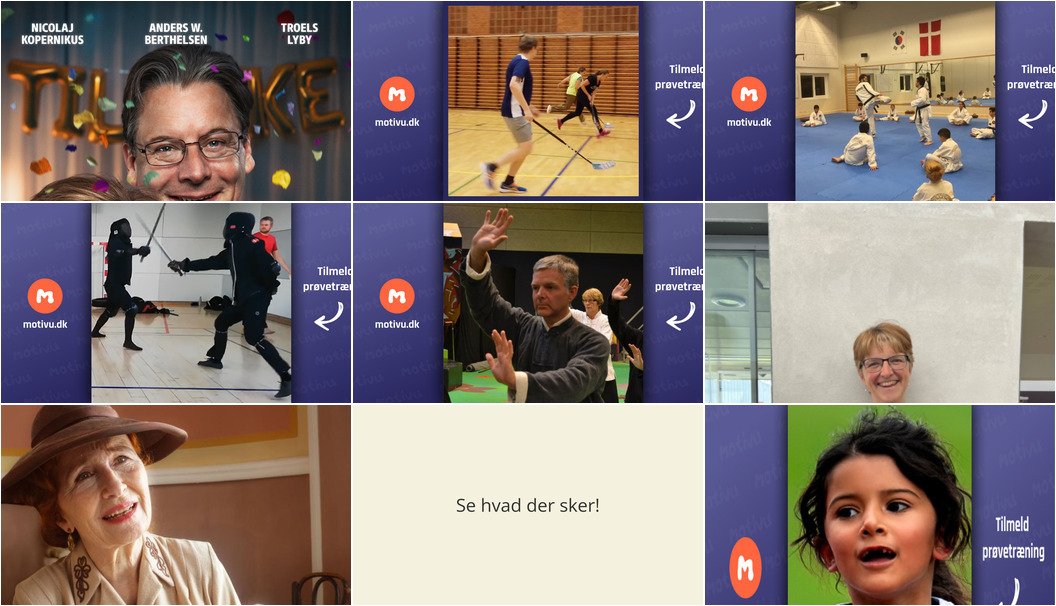 Den kommende uge i Hillerød byder på alt fra filmoplevelser til sportsaktiviteter