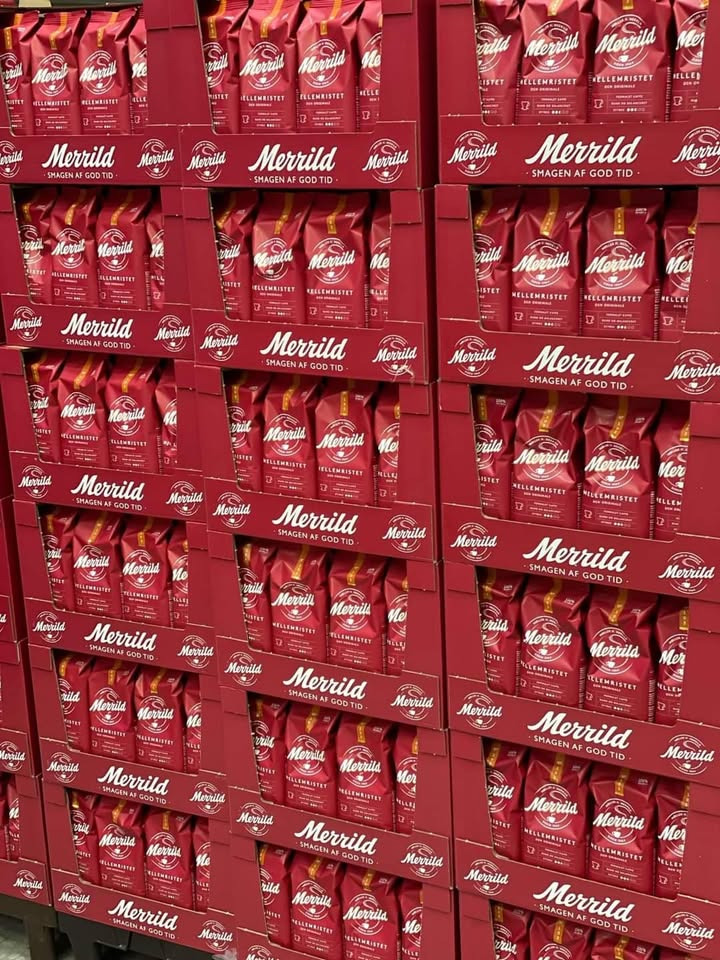 Løvbjerg Frederikshavn tilbyder super tilbud på Merrild kaffe til 39,99 kr.